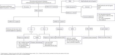 Omicron related COVID-19 prevention and treatment measures for patients with hematological malignancy and strategies for modifying hematologic treatment regimes